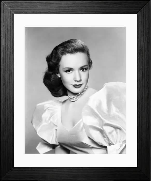 Framed Print : Piper Laurie, Universal portrait, 1954