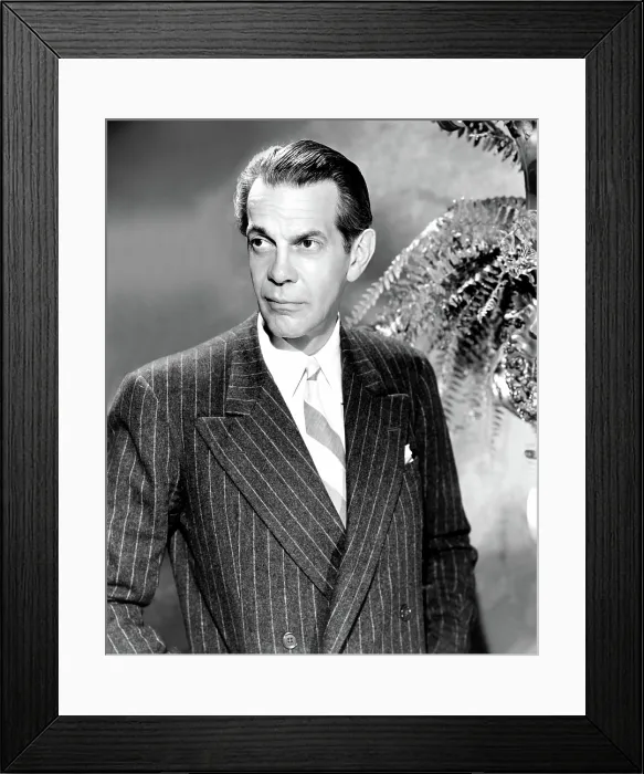Framed Print : Raymond Massey around 1950