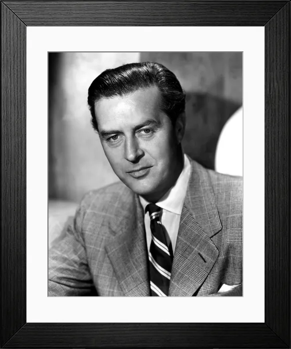 Framed Print : Ray Milland, 1947 Framed Print : Ray Milland, 1947