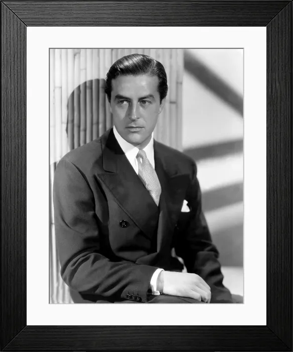 Framed Print : Ray Milland, 1940