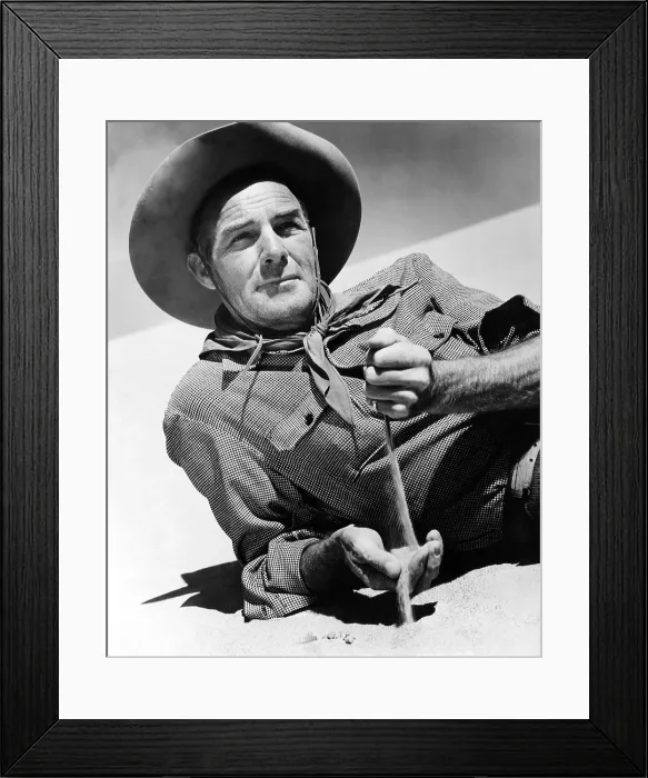 Framed Print : Randolph Scott, ca. 1940s