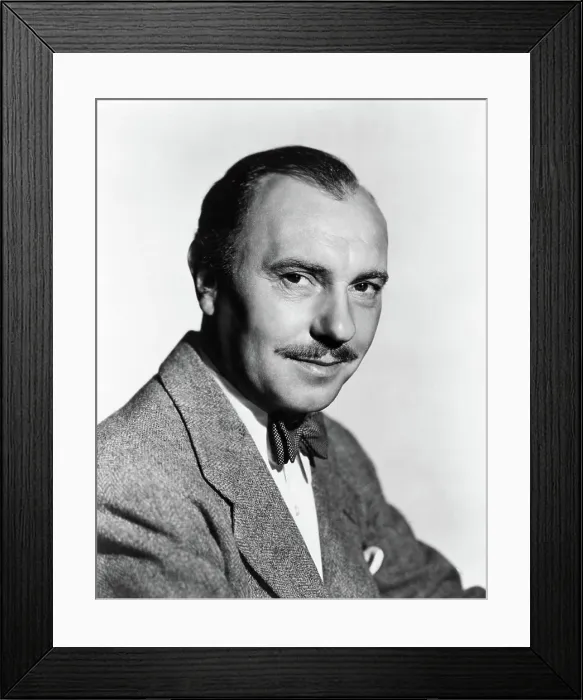 Framed Print : Ralph Richardson, ca. 1950s Framed Print : Ralph Richardson, ca. 1950s