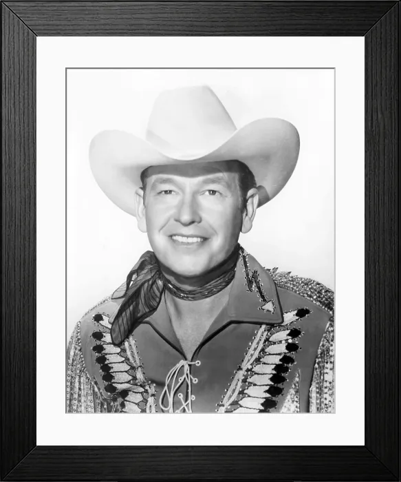 Framed Print : Rex Allen, 1950s Framed Print : Rex Allen, 1950s
