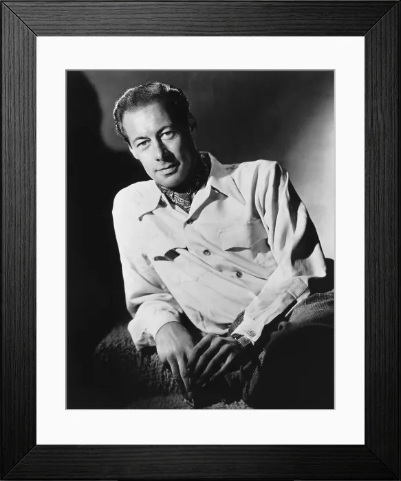 Framed Print : Rex Harrison, ca. mid-1940s Framed Print : Rex Harrison, ca. mid-1940s