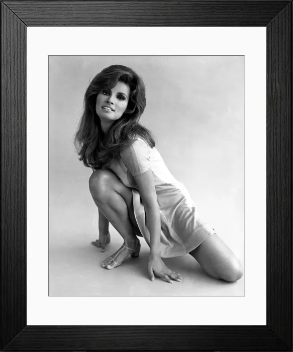 Framed Print : Raquel Welch, 1960s