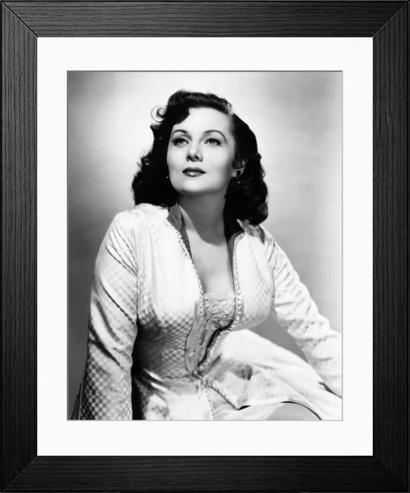 Framed Print : Rhonda Fleming, 1951