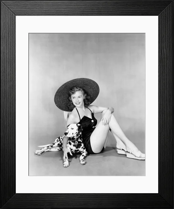 Framed Print : Rhonda Fleming, 1950 Framed Print : Rhonda Fleming, 1950