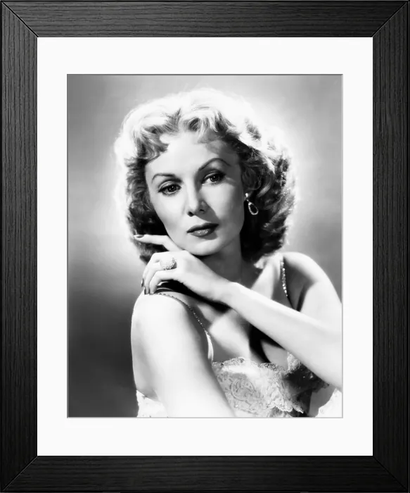 Framed Print : Rhonda Fleming, 1954