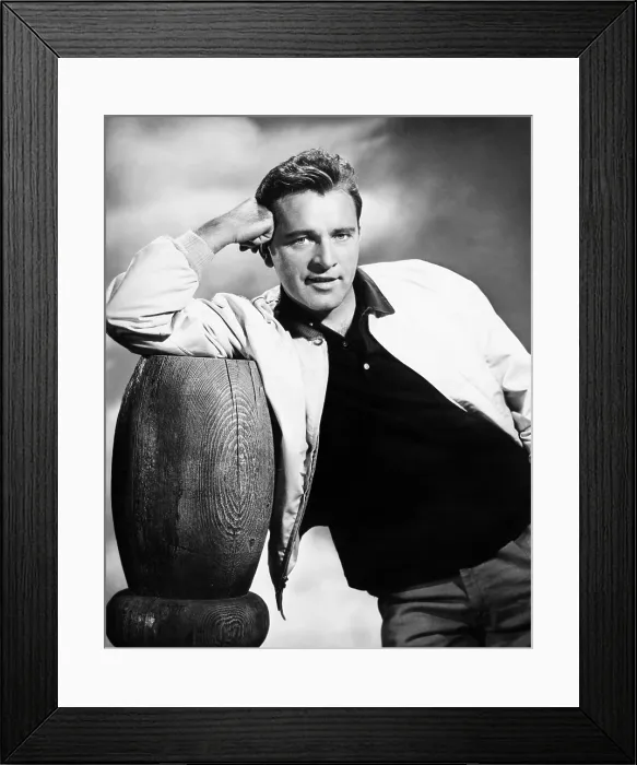 Framed Print : Richard Burton, early 1950s