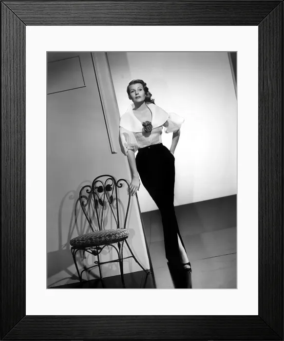Framed Print : RITA HAYWORTH, Columbia Pictures, 1956 Framed Print : RITA HAYWORTH, Columbia Pictures, 1956
