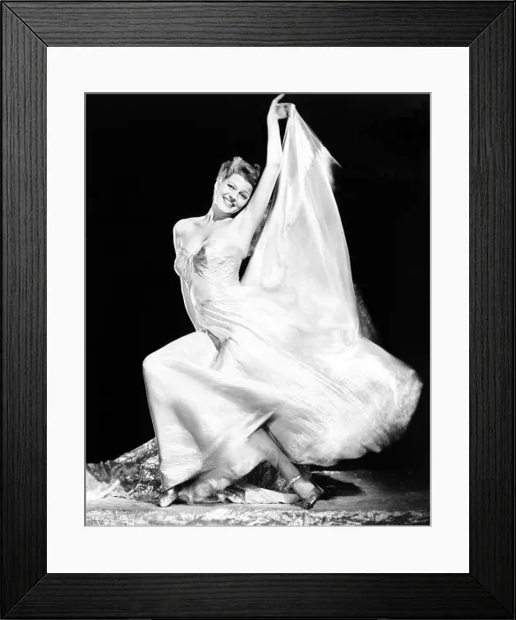 Framed Print : RITA HAYWORTH