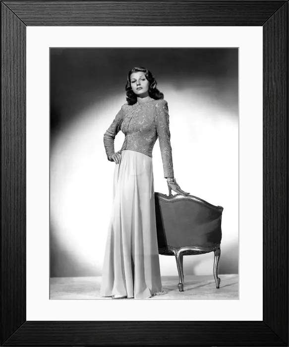Framed Print : RITA HAYWORTH, Columbia Pictures, 1940s Framed Print : RITA HAYWORTH, Columbia Pictures, 1940s