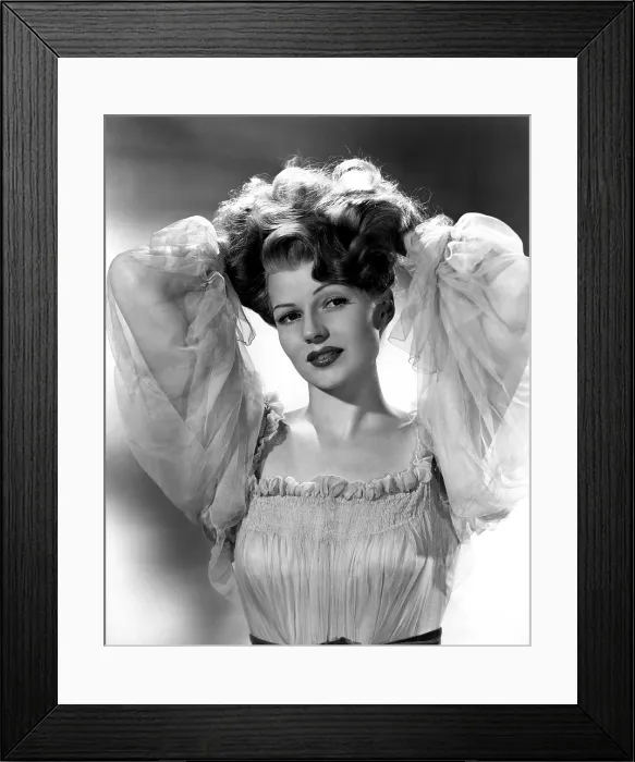 Framed Print : RITA HAYWORTH, Columbia Pictures, 1940s Framed Print : RITA HAYWORTH, Columbia Pictures, 1940s