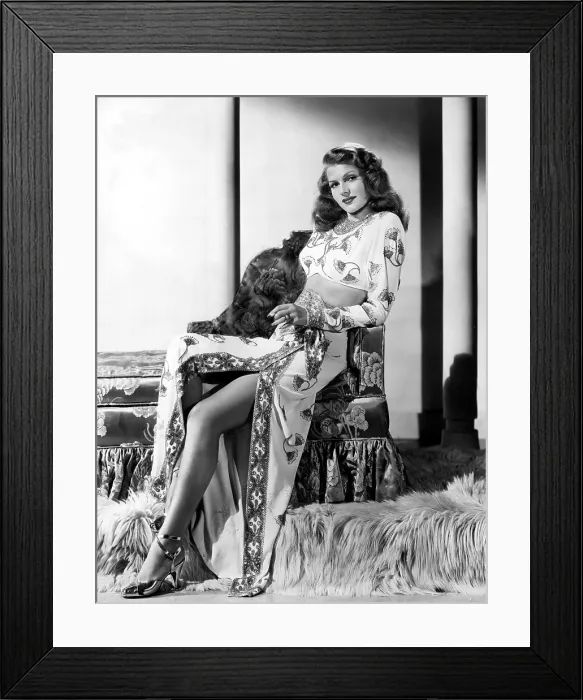 Framed Print : RITA HAYWORTH, Columbia Pictures, 1946
