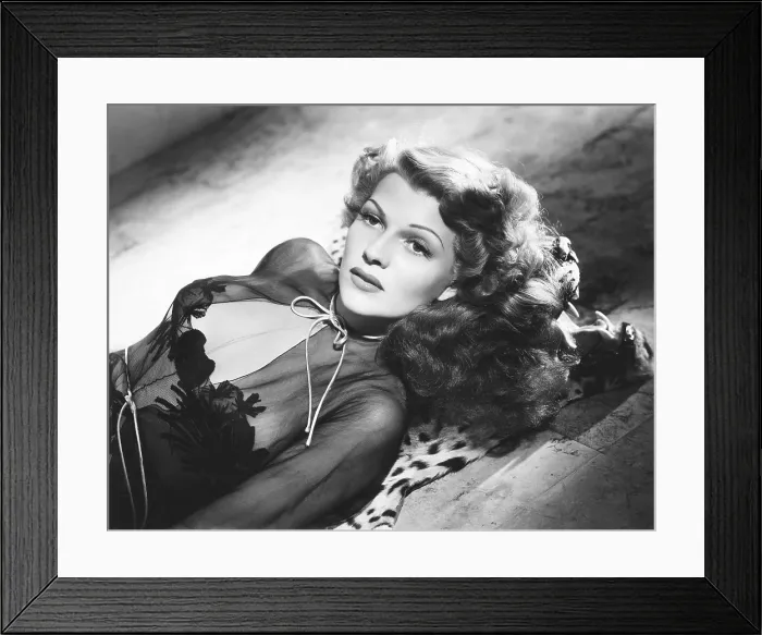 Framed Print : Rita Hayworth, Columbia portrait by George Hurrell, 1942