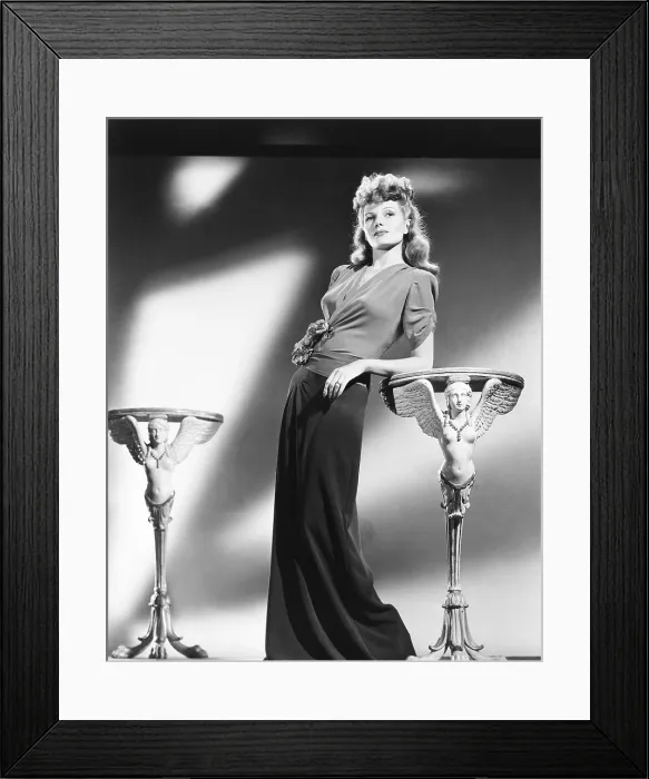 Framed Print : Rita Hayworth, Columbia portrait, early 1940s