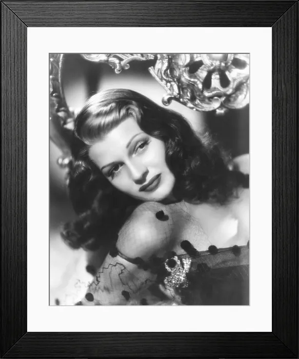 Framed Print : Rita Hayworth, Columbia portrait, 1940-1941