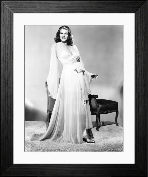 Framed Print : Rita Hayworth, Columbia portrait, circa 1941