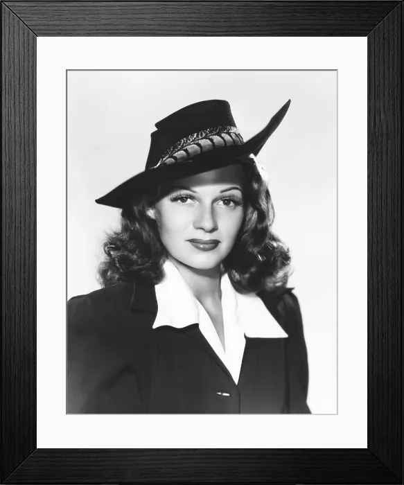 Framed Print : Rita Hayworth, Columbia portrait, 1941-1942 Framed Print : Rita Hayworth, Columbia portrait, 1941-1942