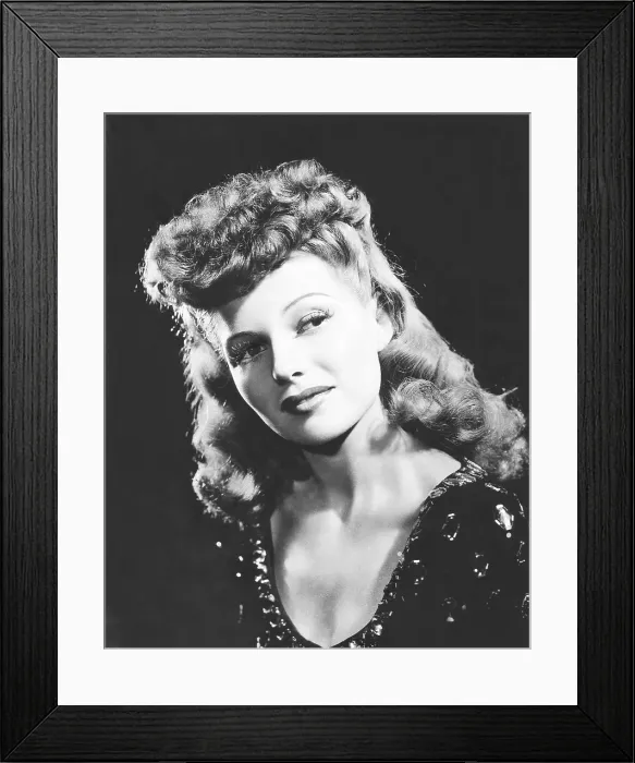 Framed Print : Rita Hayworth, Columbia portrait, circa 1944 Framed Print : Rita Hayworth, Columbia portrait, circa 1944