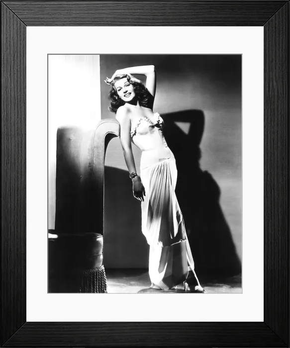 Framed Print : Rita Hayworth, circa 1941