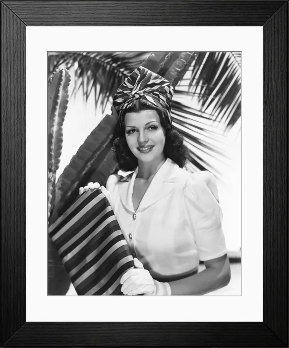 Framed Print : Rita Hayworth, circa 1940