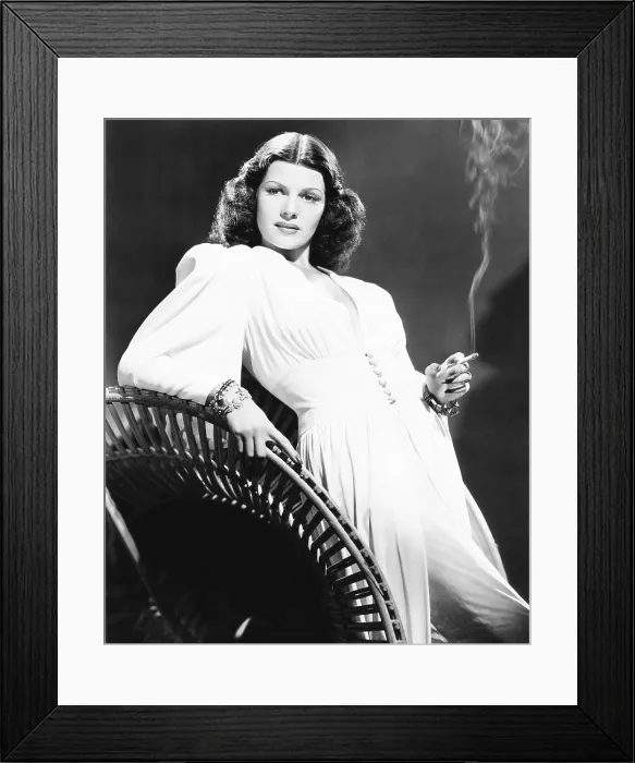 Framed Print : Rita Hayworth, Columbia portrait, circa 1939