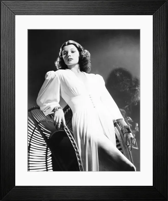 Framed Print : Rita Hayworth, Columbia portrait, circa 1939