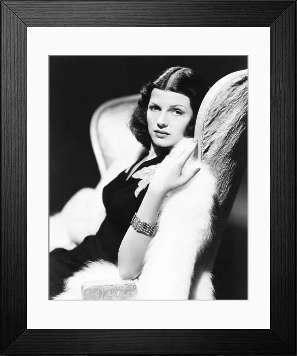 Framed Print : Rita Hayworth, Columbia portrait, circa 1939 Framed Print : Rita Hayworth, Columbia portrait, circa 1939