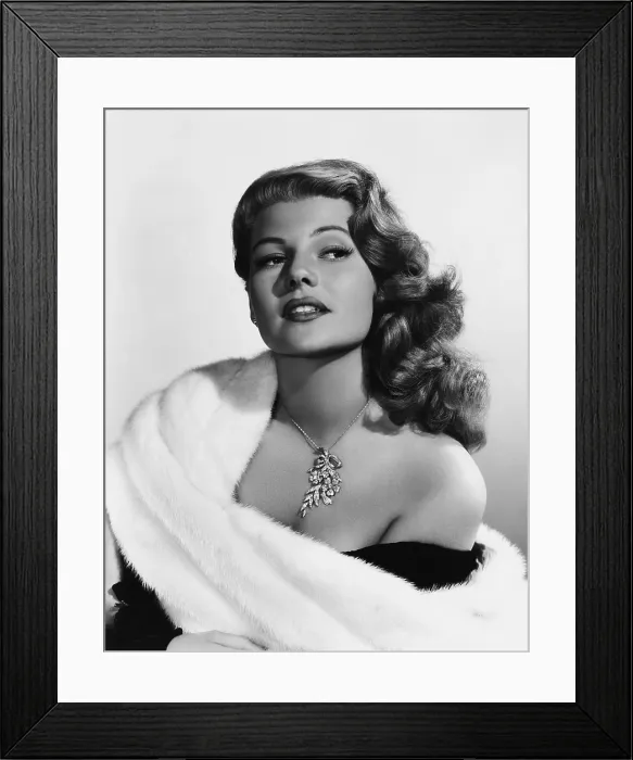 Framed Print : Rita Hayworth, mid-1940s