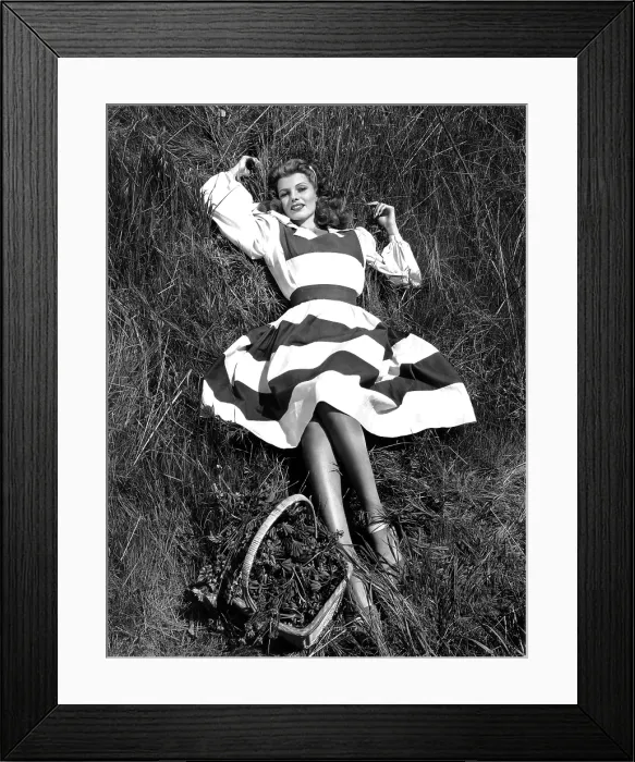 Framed Print : Rita Hayworth, ca. mid-1940s