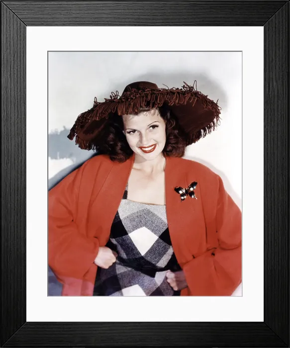 Framed Print : Rita Hayworth, 1940s Framed Print : Rita Hayworth, 1940s