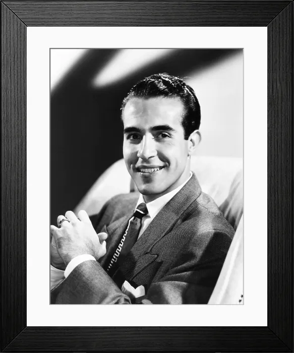 Framed Print : Ricardo Montalban, ca. late 1940s Framed Print : Ricardo Montalban, ca. late 1940s