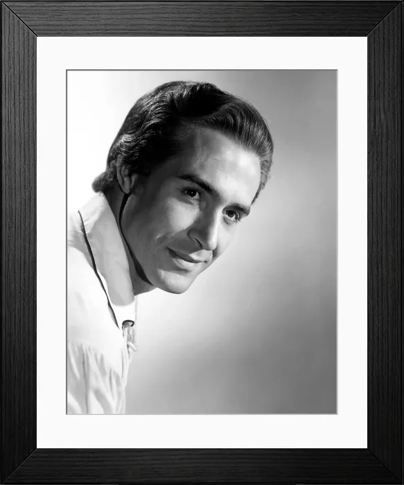 Framed Print : Ricardo Montalban, 1952 Framed Print : Ricardo Montalban, 1952
