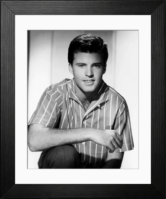 Framed Print : Ricky Nelson, ca. late 1950s Framed Print : Ricky Nelson, ca. late 1950s