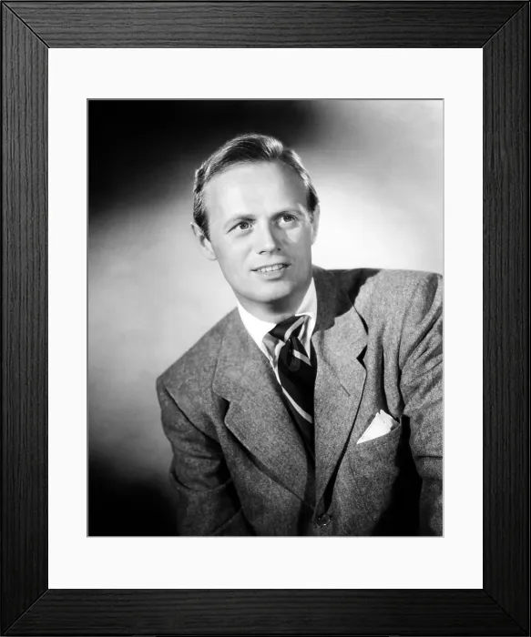 Framed Print : Richard Widmark, ca. late 1940s Framed Print : Richard Widmark, ca. late 1940s