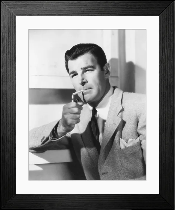 Framed Print : Rod Cameron, 1940s Framed Print : Rod Cameron, 1940s