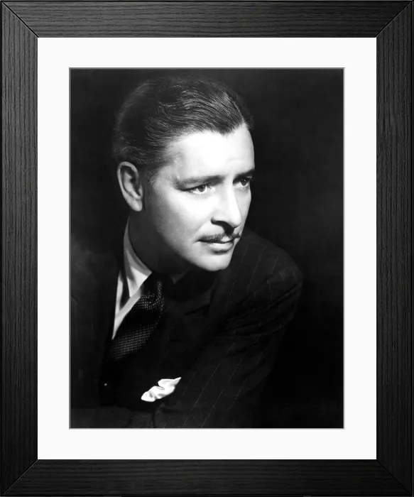Framed Print : Ronald Colman, ca. 1930s