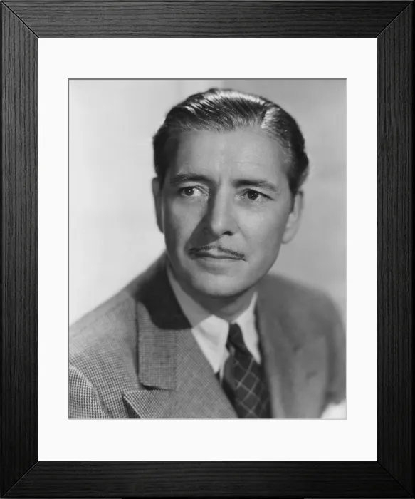 Framed Print : Ronald Colman, 1939