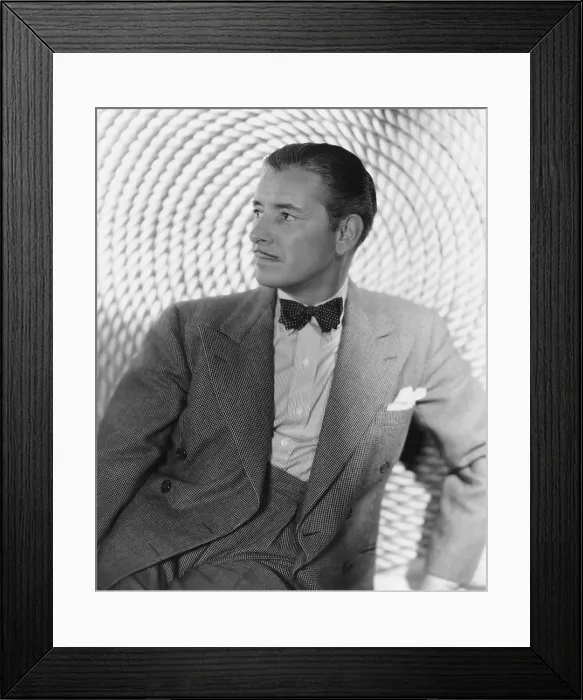 Framed Print : Ronald colman, late 1930s