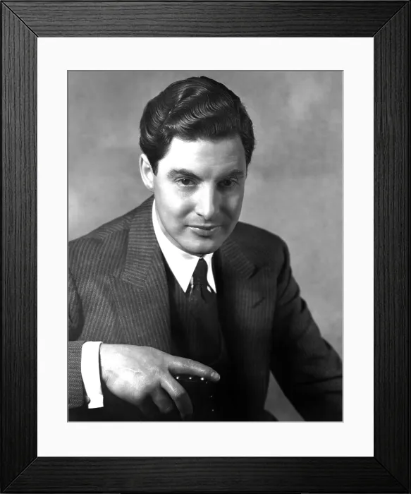 Framed Print : Robert Donat, United Artists, 1934