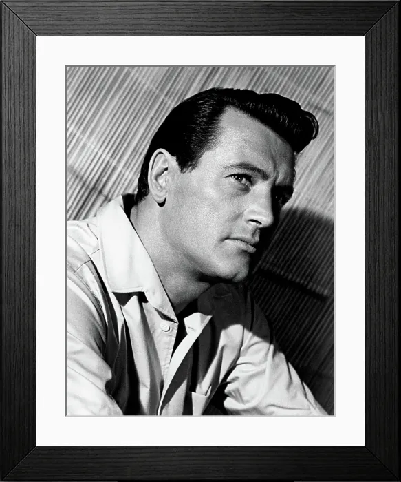 Framed Print : ROCK HUDSON, 1960 Framed Print : ROCK HUDSON, 1960