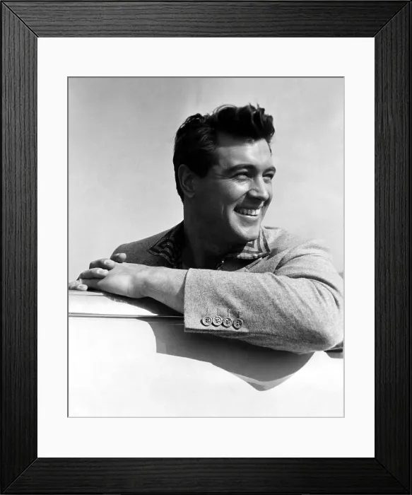 Framed Print : Rock Hudson