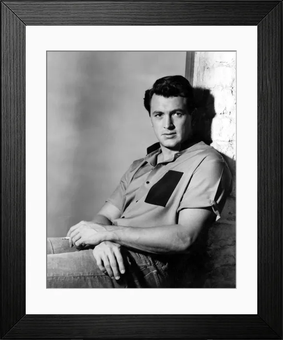 Framed Print : Rock Hudson, 1950s