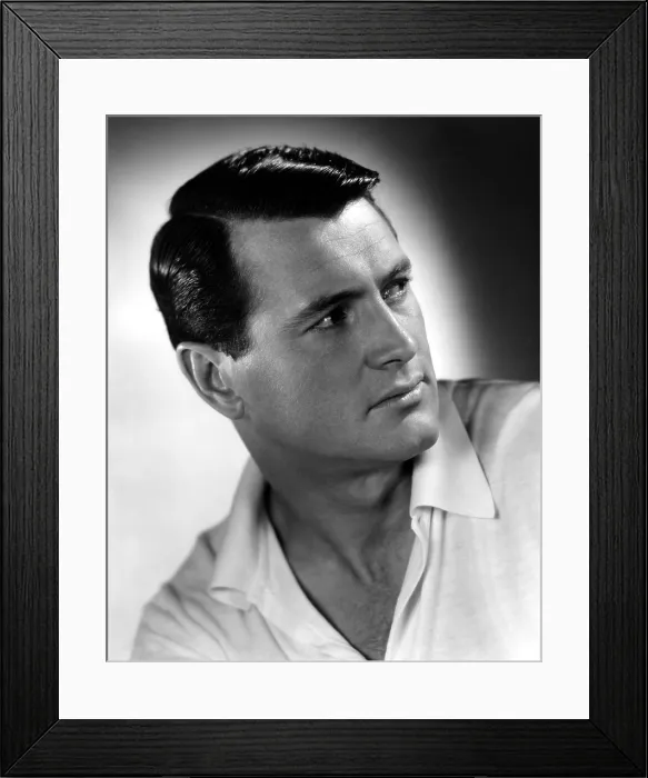 Framed Print : Rock Hudson, 1959 Framed Print : Rock Hudson, 1959