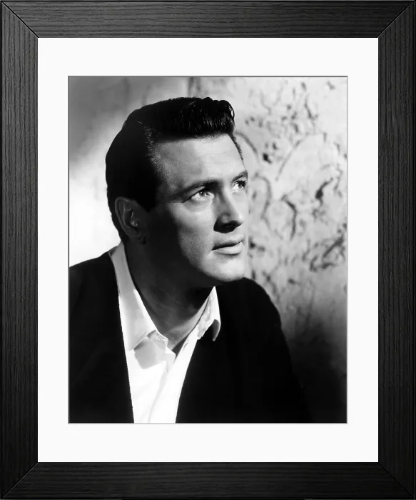 Framed Print : Rock Hudson, 1962