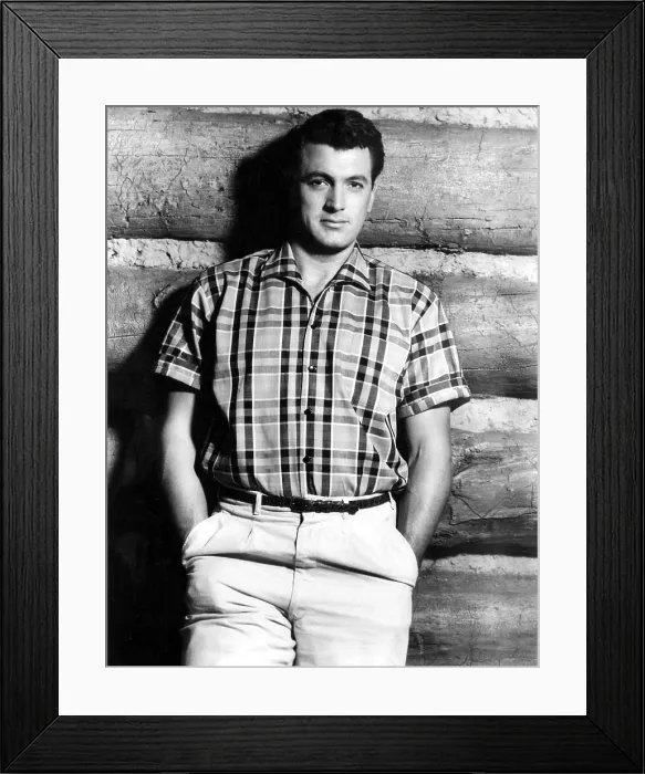 Framed Print : Rock Hudson, 1950s