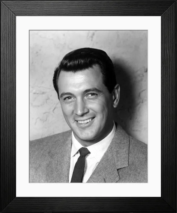 Framed Print : Rock Hudson, 1959