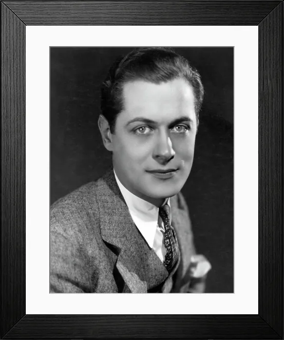 Framed Print : Robert Montgomery, ca. 1930 Framed Print : Robert Montgomery, ca. 1930