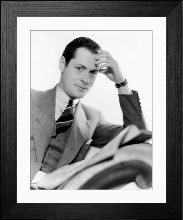 Framed Print : Robert Montgomery, ca. mid-1930s Framed Print : Robert Montgomery, ca. mid-1930s